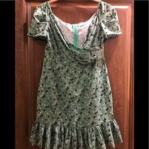 Floral Ruffled mini Dress